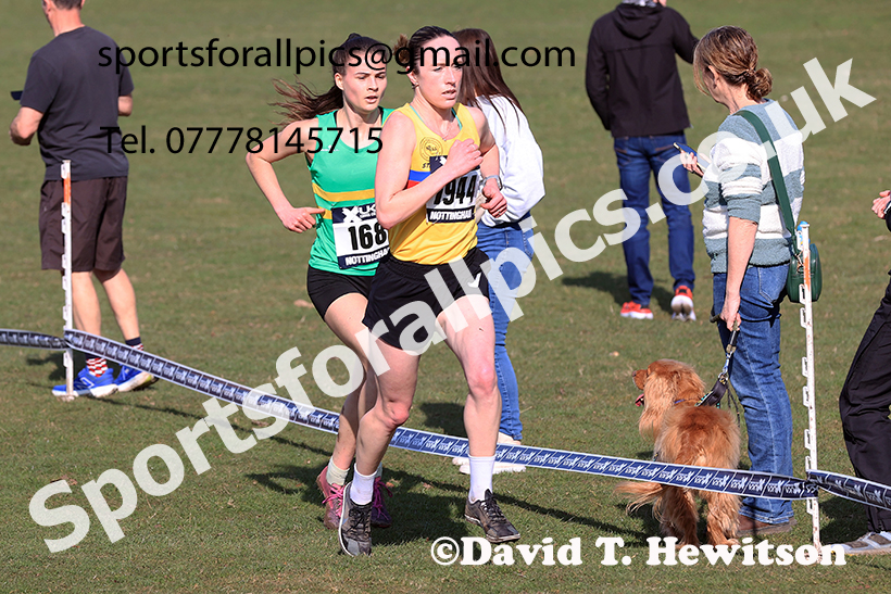Senior womens 2025 UK CAU Inter Counties Cross Country Champs., Wollaton Park, Nottingham. Photo: David T. Hewitson/Sports for All Pics